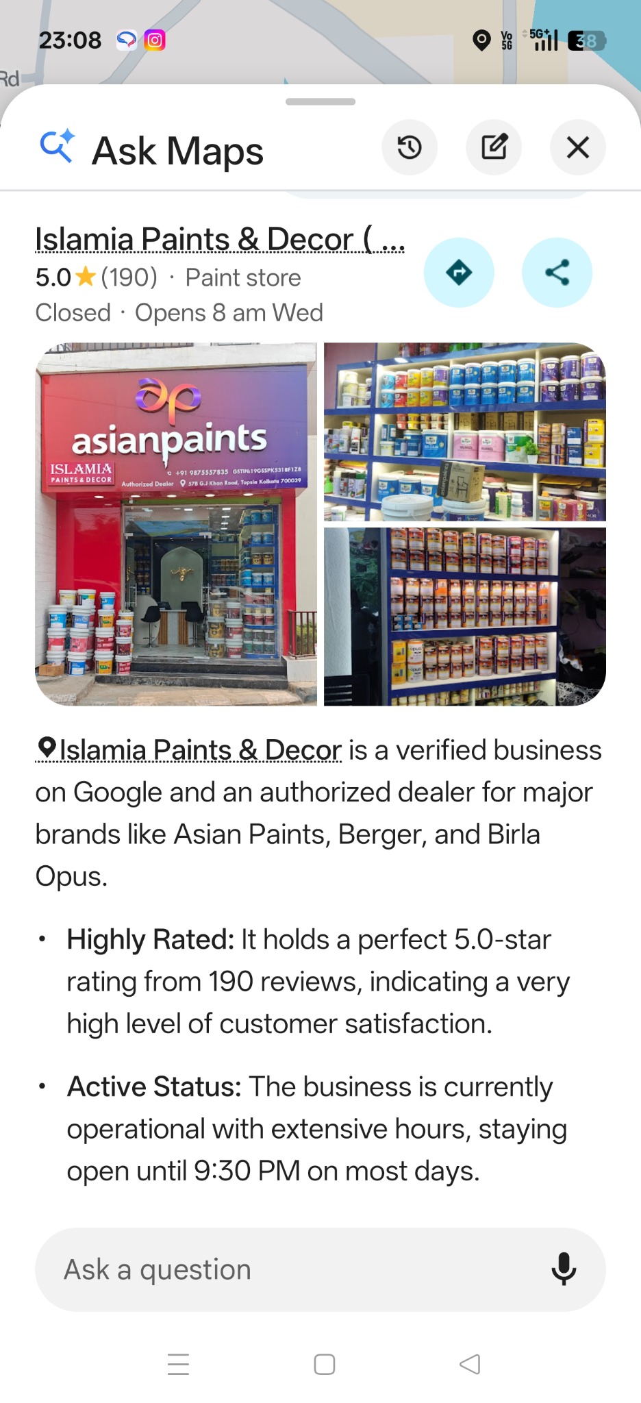 Islamia Paints & Decor showroom or business photo